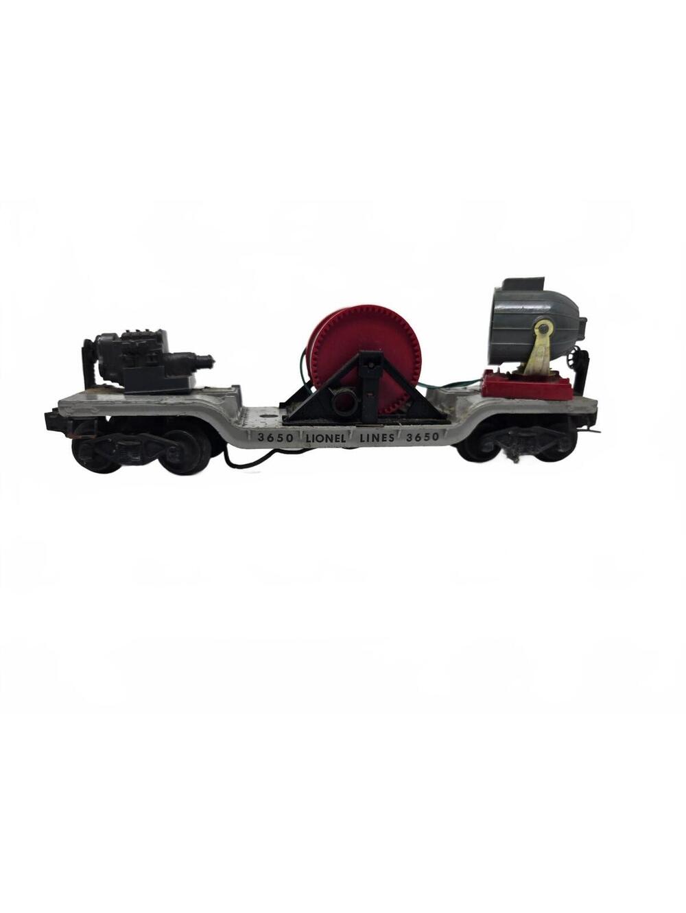 vintage Lionel No. 3650 Extension Searchlight Car